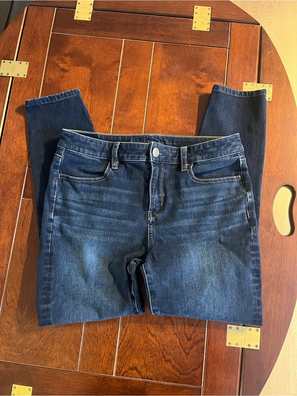 American Eagle Blue Women's Stretch Slim Jeans